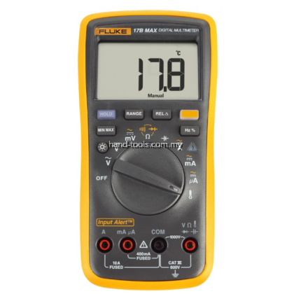 Fluke 17B MAX-01 Digital Multimeter; Capacitance range: 2000uF Fluke 17B MAX-01 Digital Multimeter; Capacitance range: 2000uF